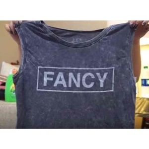 Fancy Distressed Graphic Tank