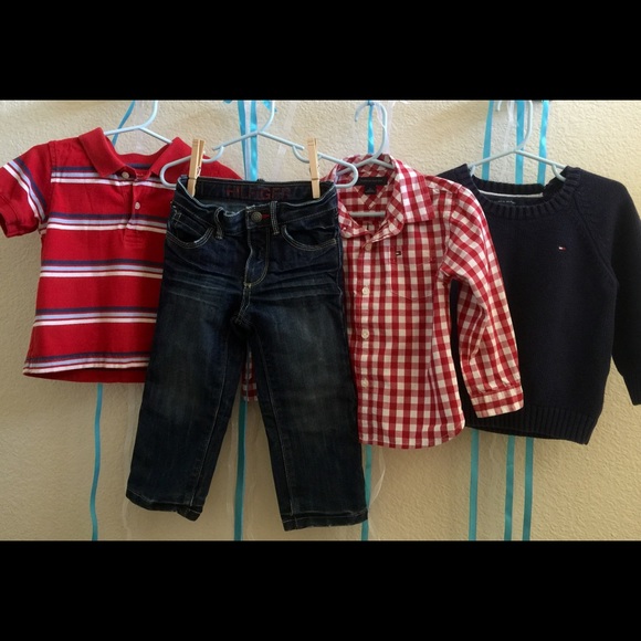 Tommy Hilfiger winter outfit, 4 pieces, 2T