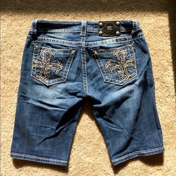 Miss Me Bermuda Shorts
