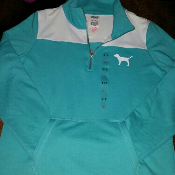 🎉🎉🎉SOLD!!!VS PINK Ultimate Quarter Zip! - Picture 2 of 4