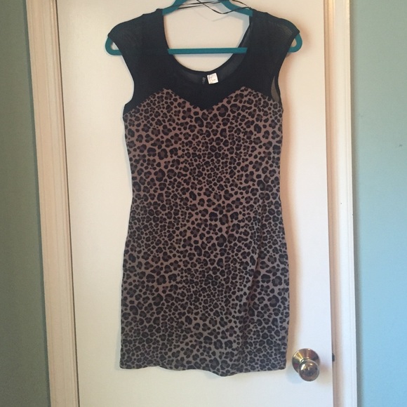 NWOT Leopard H&M Dress