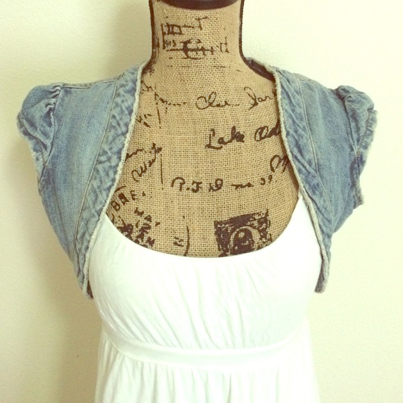Jean Cropped Vest
