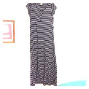 Faded Glory Striped Vest Full Length