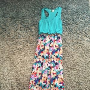 Floral maxi dress