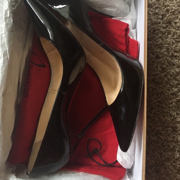 Christian Louboutin Delcollete 554 100 KID Black