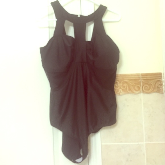 3x cut out one piece swimsuit
