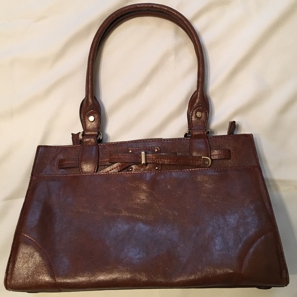 Liz Claiborne Brown Leather Handbag