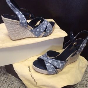 Louis Vuitton Wedges 37.5