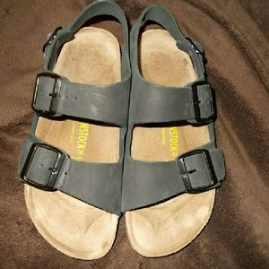 Black Birkenstock Milanos