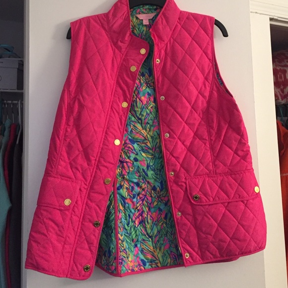 Lilly Pulitzer Pink Vest
