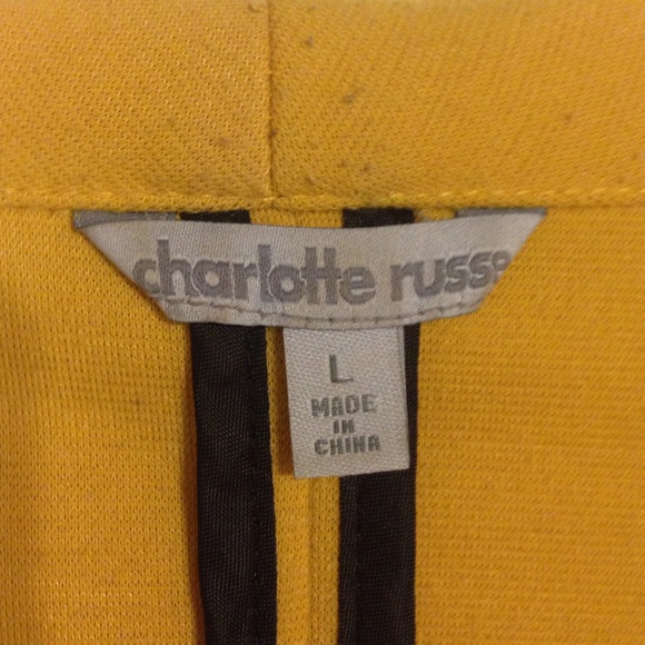Charlotte Russe Jackets & Coats - Mustard Blazer Charlotte Russe Charlotte Russe Jackets & Coats - Mustard Blazer Charlotte Russe