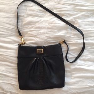 Marc by Marc Jacobs, black SnakeSkin Cross-Body