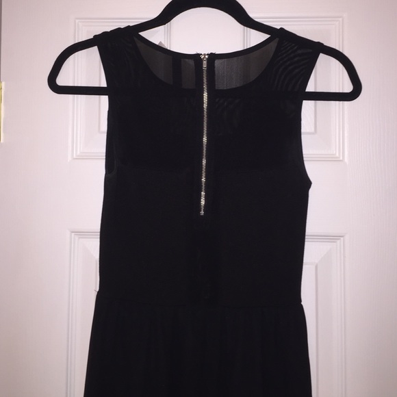 H&M Black High-Low dress - Picture 4 of 4