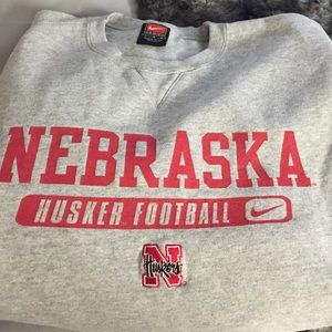 Nebraska college crewneck