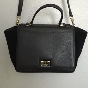 Kate Spade Magnolia Park Suede Laurel, Black