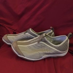 merrell women's lorelei zip sneakers deep tan