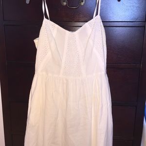 Macy's white sun dress