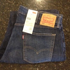 Mens Levi Strauss Relaxed Straight Fit 559 Jeans