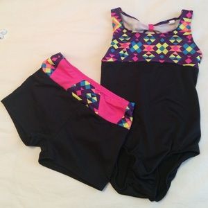 SOLD Circo leotard and shorts