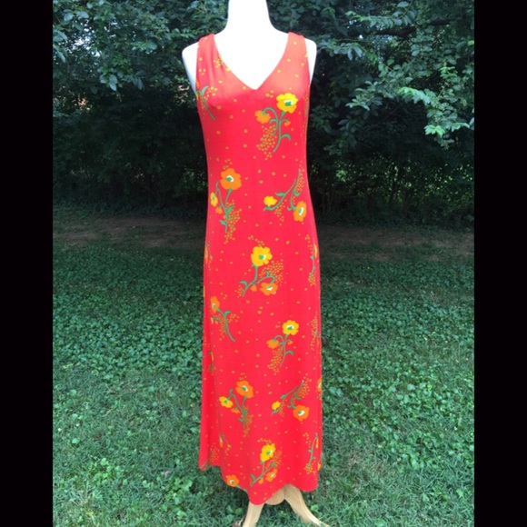 Vintage long summer dress