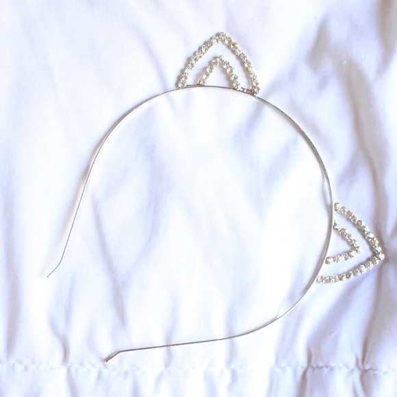 Rhinestone Cat Ears ❤️