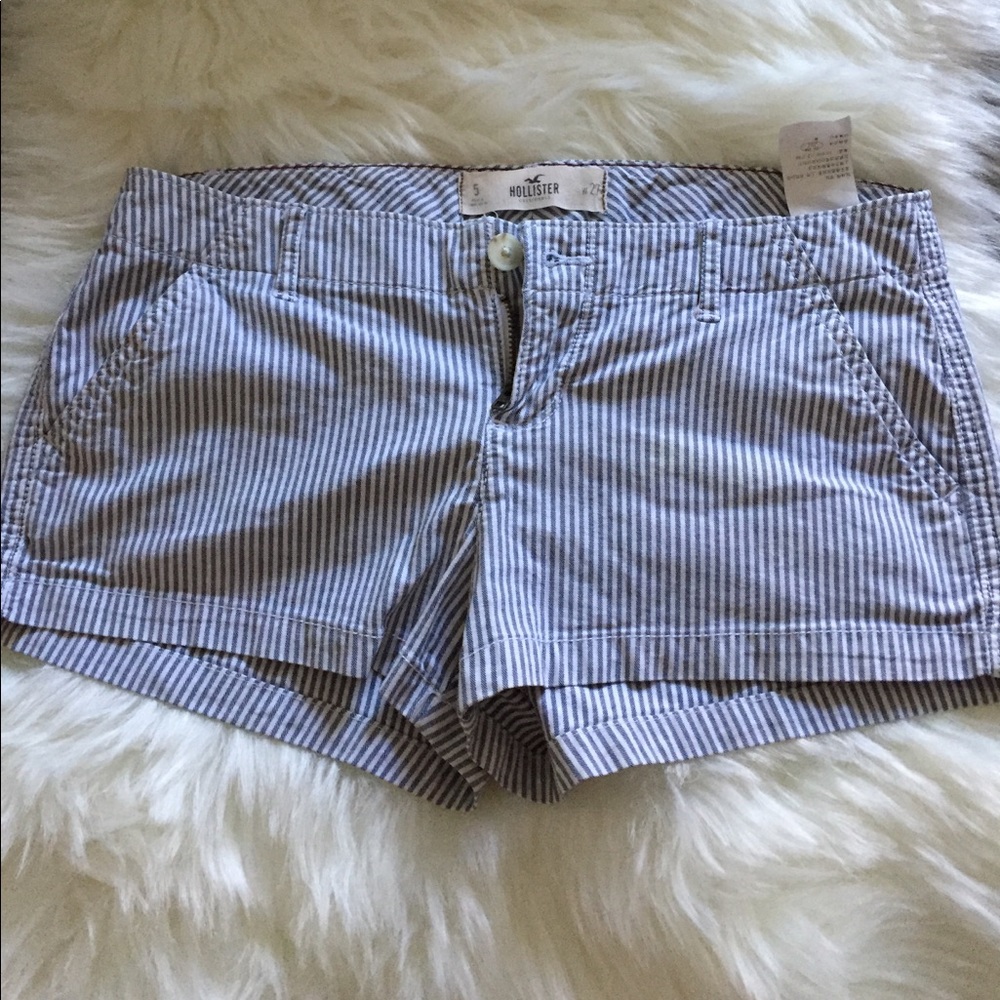 Striped Hollister shorts