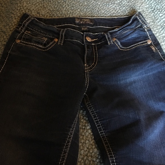 Silver Suki Mid Skinny Jeans