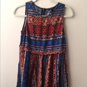 Tribal Tunic Mini Dress - Size Small