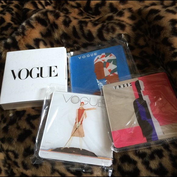 VOGUE coasters