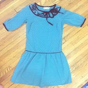 Drop waist vintage-style dress