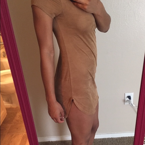 Suede Tan dress ✨💗 - Picture 4 of 4