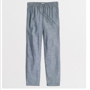 J. Crew Chambray Joggers