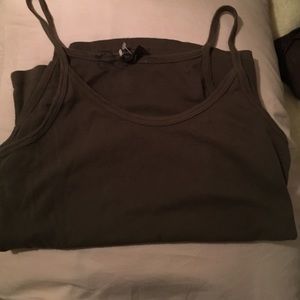 Army green Brandy Melville tank