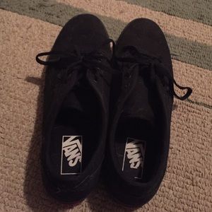 All Black Vans