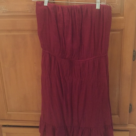 Beautiful fall, wine dress