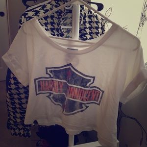 Harley crop top