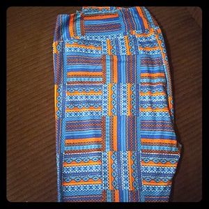 Lularoe TC Americana Leggings