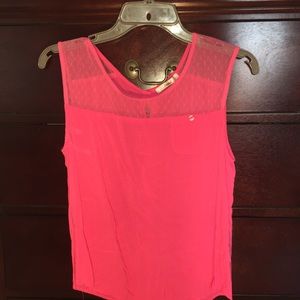 Papaya pink tank top