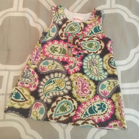 Monogrammed Lollypop Kids dress