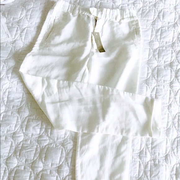 White pants  jcrew