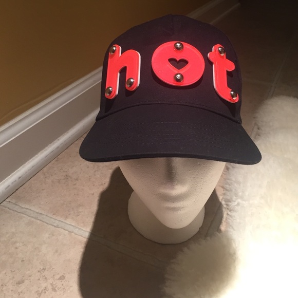 Black Snap Back Baseball Hat Hot - image 4