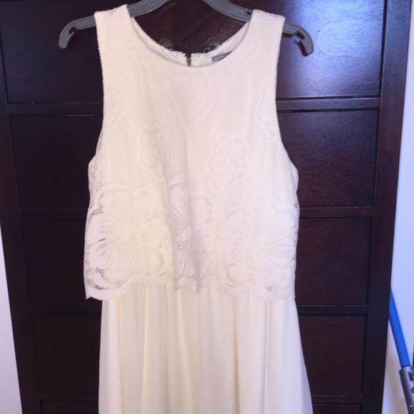 Charlotte Russe off-white dress