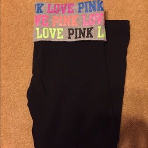 PINK Crop Yoga Pants