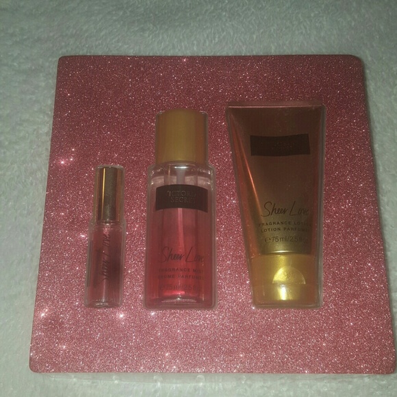 Sheer Love ,perfume,  body spray, lotion