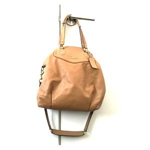 Authentic Coach leather cross body-lavender lining