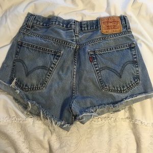 Levi's cutoff shorts