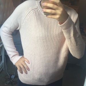 Pink sweater