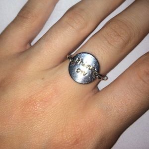 Shine on silver size 7.5 ring