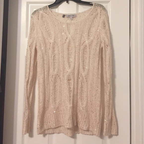Sparkly Jennifer Lopez Sweater
