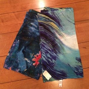 Bundle (2) Silk Scarves